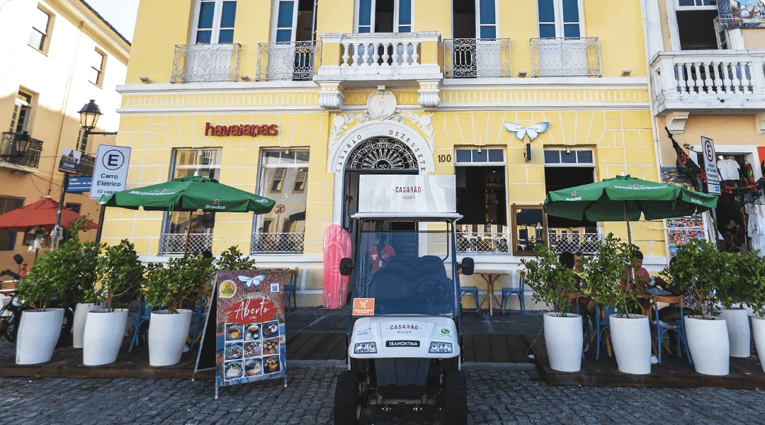 Fachada do Casarão